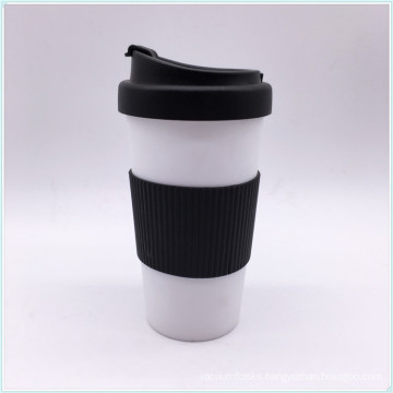 Travel Mug Double Wall Plastic Car Cup Auto Mug Plastic Double Wall Coffee Mug